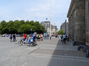 Vor dem Brandenburger Tor