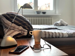Schlafzimmer - Nachttisch - USB-Anschluss